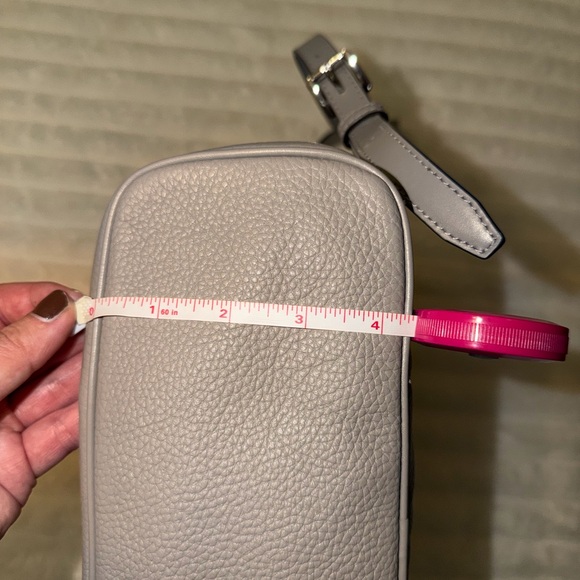 Michael Kors Light Gray Studded Backpack - Picture 6 of 7